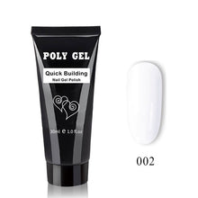 Load image into Gallery viewer, 14pcs/set Poly Gel Set LED Clear UV Gel Varnish Nail Polish Art Kit Quick Building Extending Nail Length Hard Gel Polygel Kit