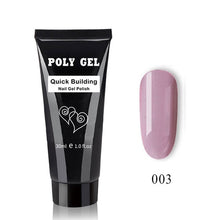 Load image into Gallery viewer, 14pcs/set Poly Gel Set LED Clear UV Gel Varnish Nail Polish Art Kit Quick Building Extending Nail Length Hard Gel Polygel Kit