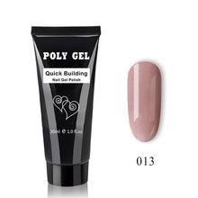Load image into Gallery viewer, 14pcs/set Poly Gel Set LED Clear UV Gel Varnish Nail Polish Art Kit Quick Building Extending Nail Length Hard Gel Polygel Kit