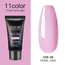 Load image into Gallery viewer, ROSALIND Poly Gel For Nails Extensions Finger nail art Manicure Acryl gel Varnish hybrid 30ML Poly gel nail polish