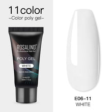 Load image into Gallery viewer, ROSALIND Poly Gel For Nails Extensions Finger nail art Manicure Acryl gel Varnish hybrid 30ML Poly gel nail polish