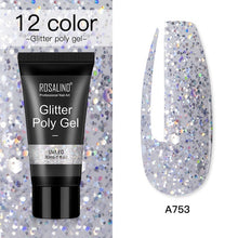 Load image into Gallery viewer, ROSALIND Poly Gel For Nails Extensions Finger nail art Manicure Acryl gel Varnish hybrid 30ML Poly gel nail polish