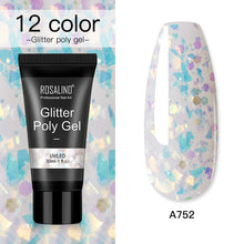 Load image into Gallery viewer, ROSALIND Poly Gel For Nails Extensions Finger nail art Manicure Acryl gel Varnish hybrid 30ML Poly gel nail polish