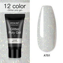 Load image into Gallery viewer, ROSALIND Poly Gel For Nails Extensions Finger nail art Manicure Acryl gel Varnish hybrid 30ML Poly gel nail polish