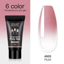 Load image into Gallery viewer, ROSALIND Poly Gel For Nails Extensions Finger nail art Manicure Acryl gel Varnish hybrid 30ML Poly gel nail polish