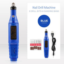 Load image into Gallery viewer, 1Set Professional Electric Nail Drill Machine Kit Manicure Machine Nail Art Pen Pedicure Nail File Nail Art Tools Kit