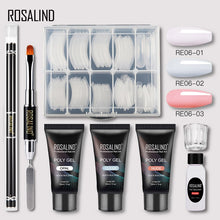 Load image into Gallery viewer, ROSALIND Polygel Nail Kit Of Nail Art Decorations Extension Nail Kit Professional Set All For Manicure Gel Polish Set