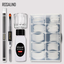 Load image into Gallery viewer, ROSALIND Polygel Nail Kit Of Nail Art Decorations Extension Nail Kit Professional Set All For Manicure Gel Polish Set