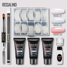 Load image into Gallery viewer, ROSALIND Polygel Nail Kit Of Nail Art Decorations Extension Nail Kit Professional Set All For Manicure Gel Polish Set