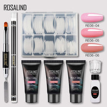 Load image into Gallery viewer, ROSALIND Polygel Nail Kit Of Nail Art Decorations Extension Nail Kit Professional Set All For Manicure Gel Polish Set
