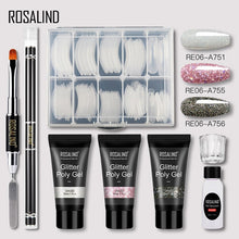 Load image into Gallery viewer, ROSALIND Polygel Nail Kit Of Nail Art Decorations Extension Nail Kit Professional Set All For Manicure Gel Polish Set
