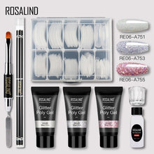 Load image into Gallery viewer, ROSALIND Polygel Nail Kit Of Nail Art Decorations Extension Nail Kit Professional Set All For Manicure Gel Polish Set