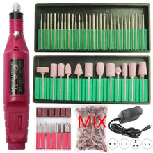 Load image into Gallery viewer, 1 Set Professional Electric Nail Drill Machine Pen for Manicure Pedicure Tips Polish Sanding Nail Drill Bits Nail Gel Mill Kit