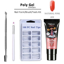 Load image into Gallery viewer, Poly Extension Nail Set With 6W UV LED USB Lamp Dryer Kit Tools Polygel Kit For Manicure Nail Art Sets Nail Polish Gel